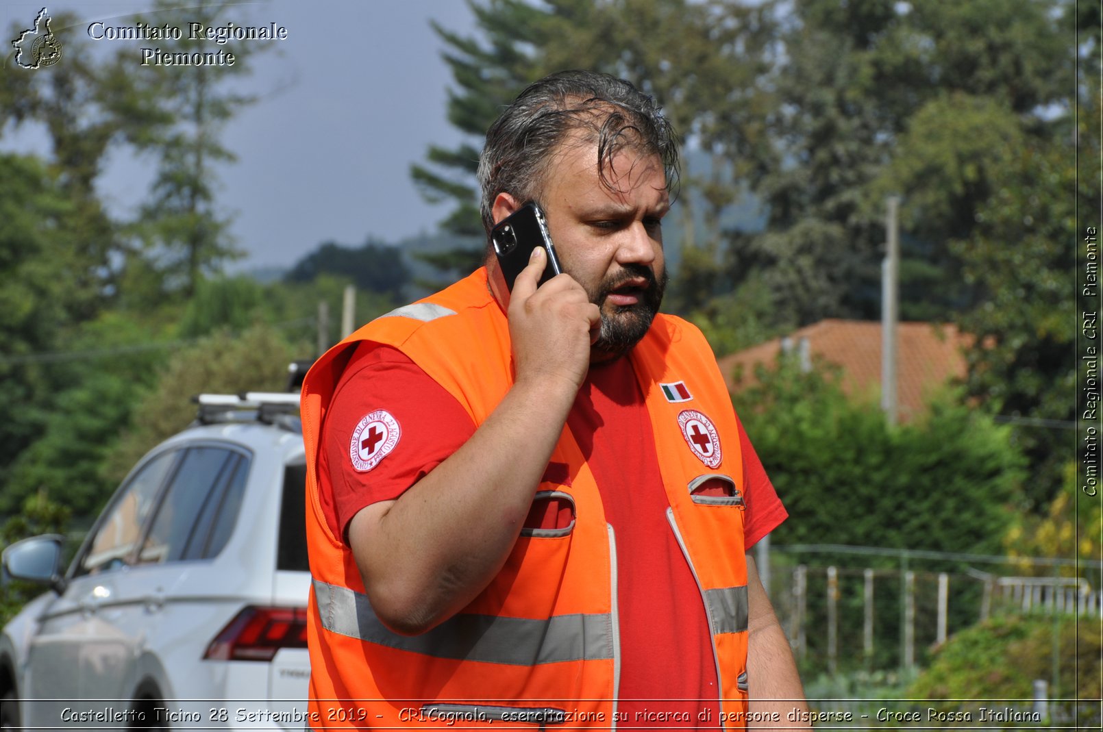 Castelletto Ticino 28 Settembre 2019 - CRICognola, esercitazione su ricerca di persone disperse - Croce Rossa Italiana