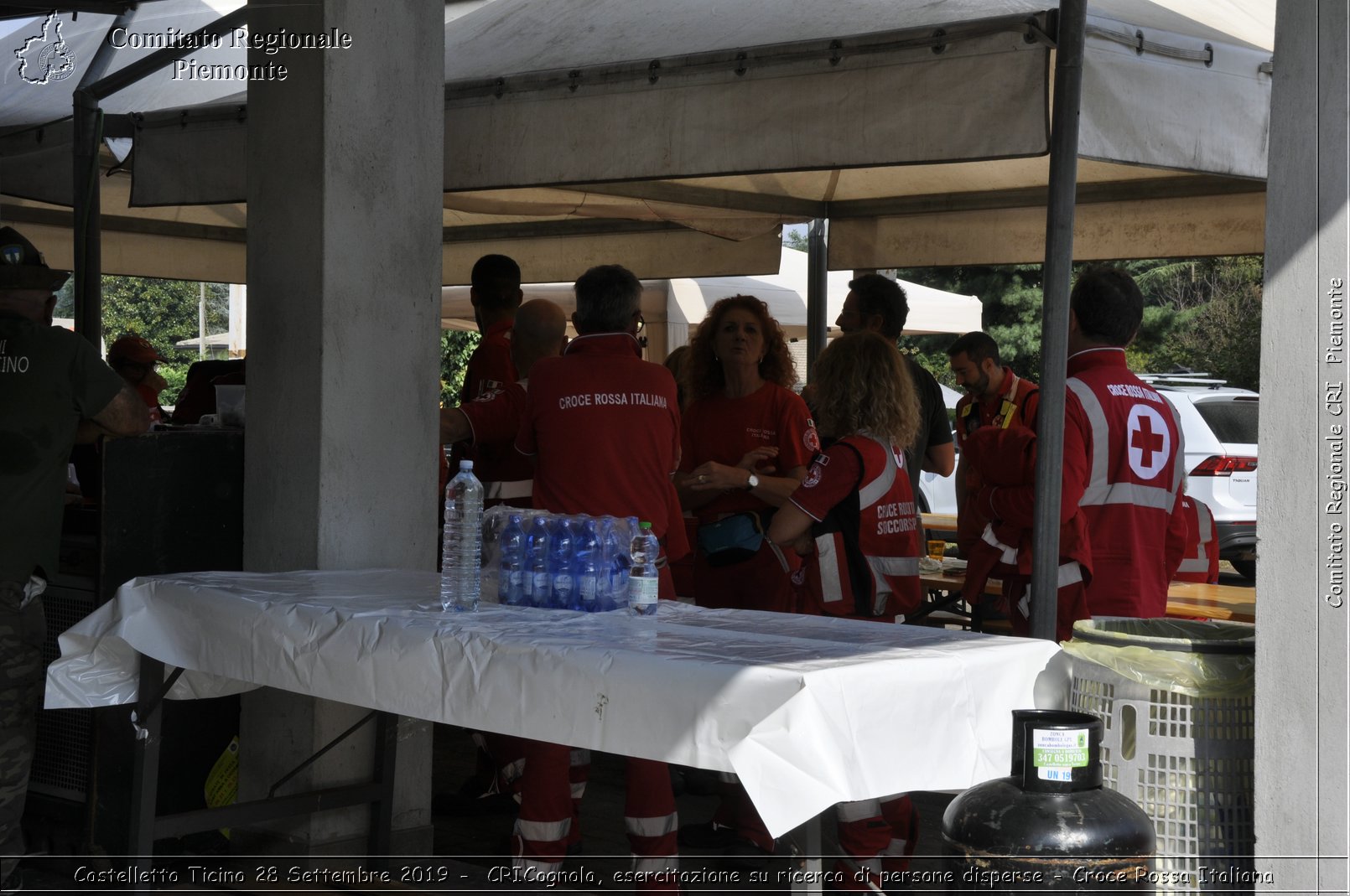 Castelletto Ticino 28 Settembre 2019 - CRICognola, esercitazione su ricerca di persone disperse - Croce Rossa Italiana