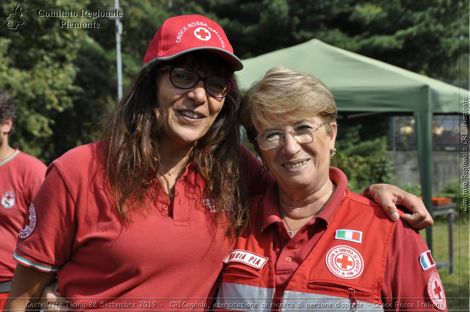 Castelletto Ticino 28 Settembre 2019 - CRICognola, esercitazione su ricerca di persone disperse - Croce Rossa Italiana