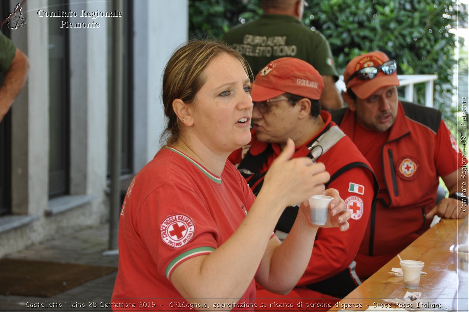 Castelletto Ticino 28 Settembre 2019 - CRICognola, esercitazione su ricerca di persone disperse - Croce Rossa Italiana