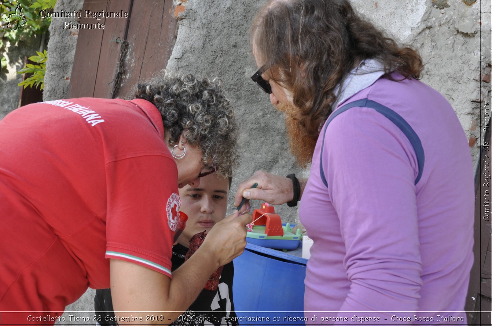 Castelletto Ticino 28 Settembre 2019 - CRICognola, esercitazione su ricerca di persone disperse - Croce Rossa Italiana