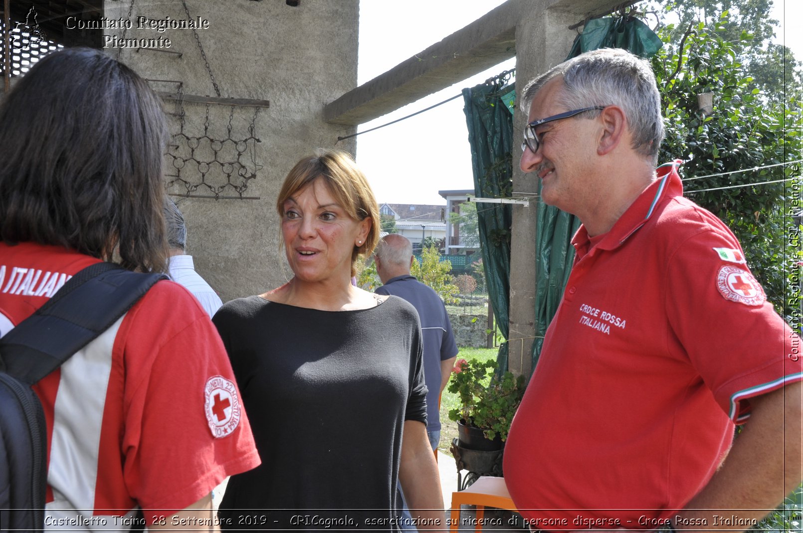 Castelletto Ticino 28 Settembre 2019 - CRICognola, esercitazione su ricerca di persone disperse - Croce Rossa Italiana