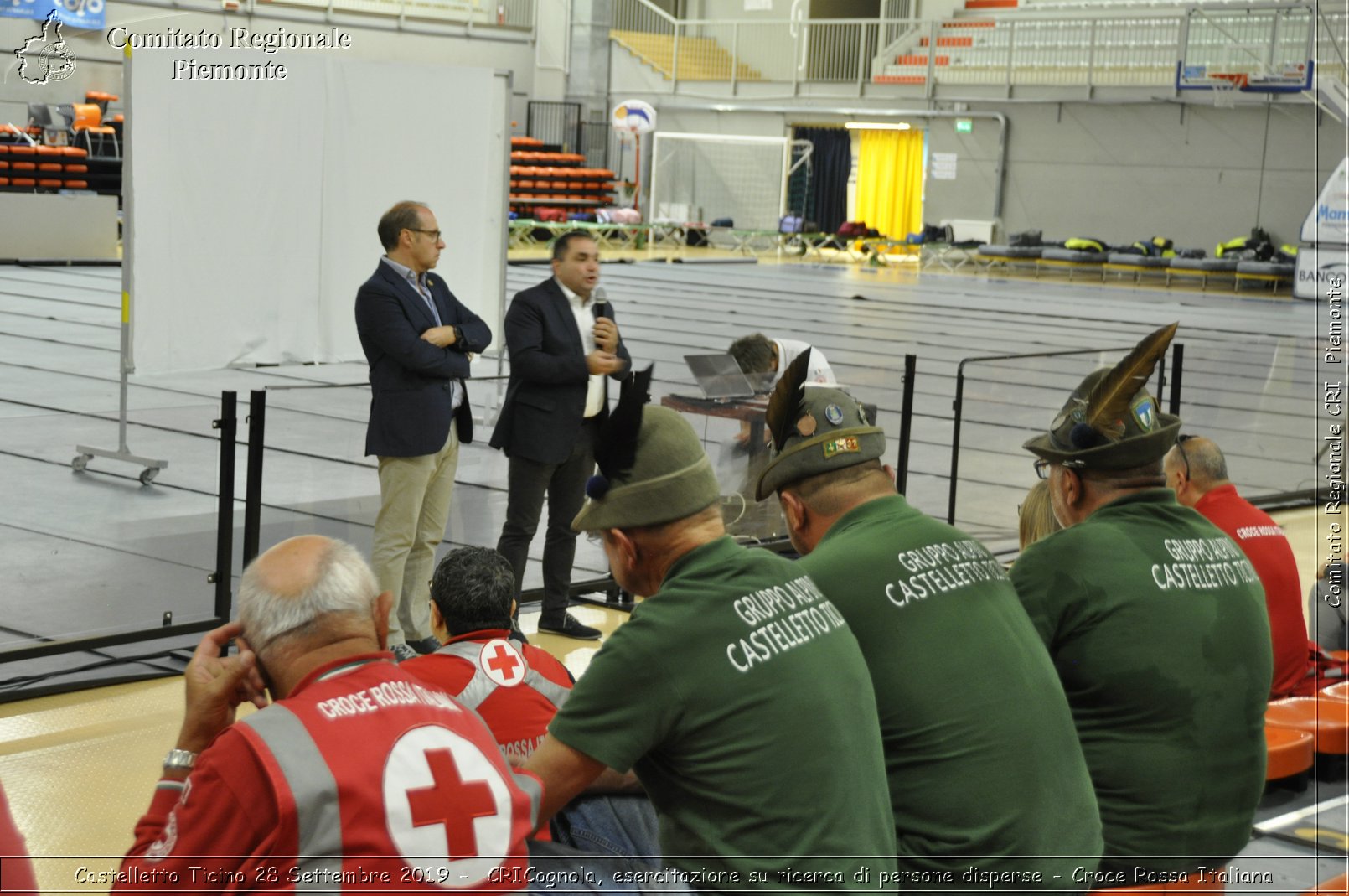 Castelletto Ticino 28 Settembre 2019 - CRICognola, esercitazione su ricerca di persone disperse - Croce Rossa Italiana