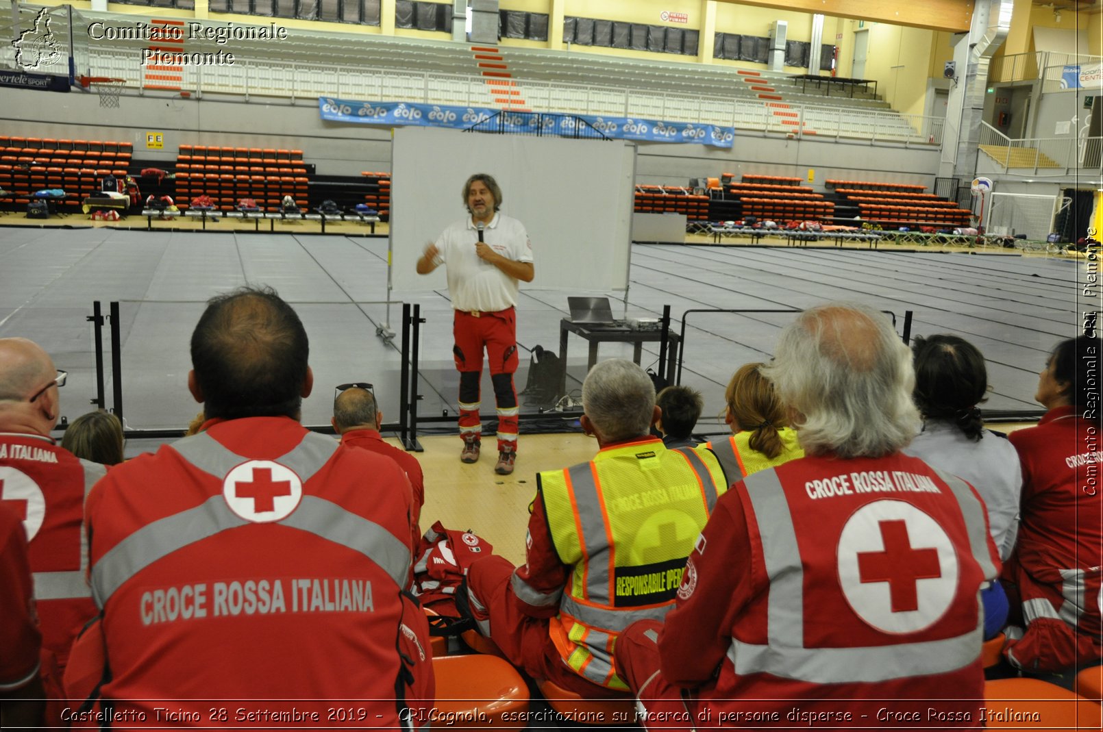 Castelletto Ticino 28 Settembre 2019 - CRICognola, esercitazione su ricerca di persone disperse - Croce Rossa Italiana