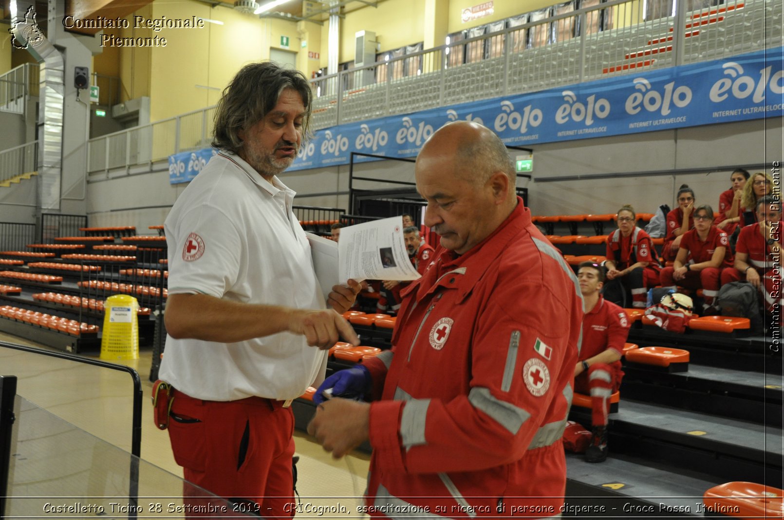 Castelletto Ticino 28 Settembre 2019 - CRICognola, esercitazione su ricerca di persone disperse - Croce Rossa Italiana