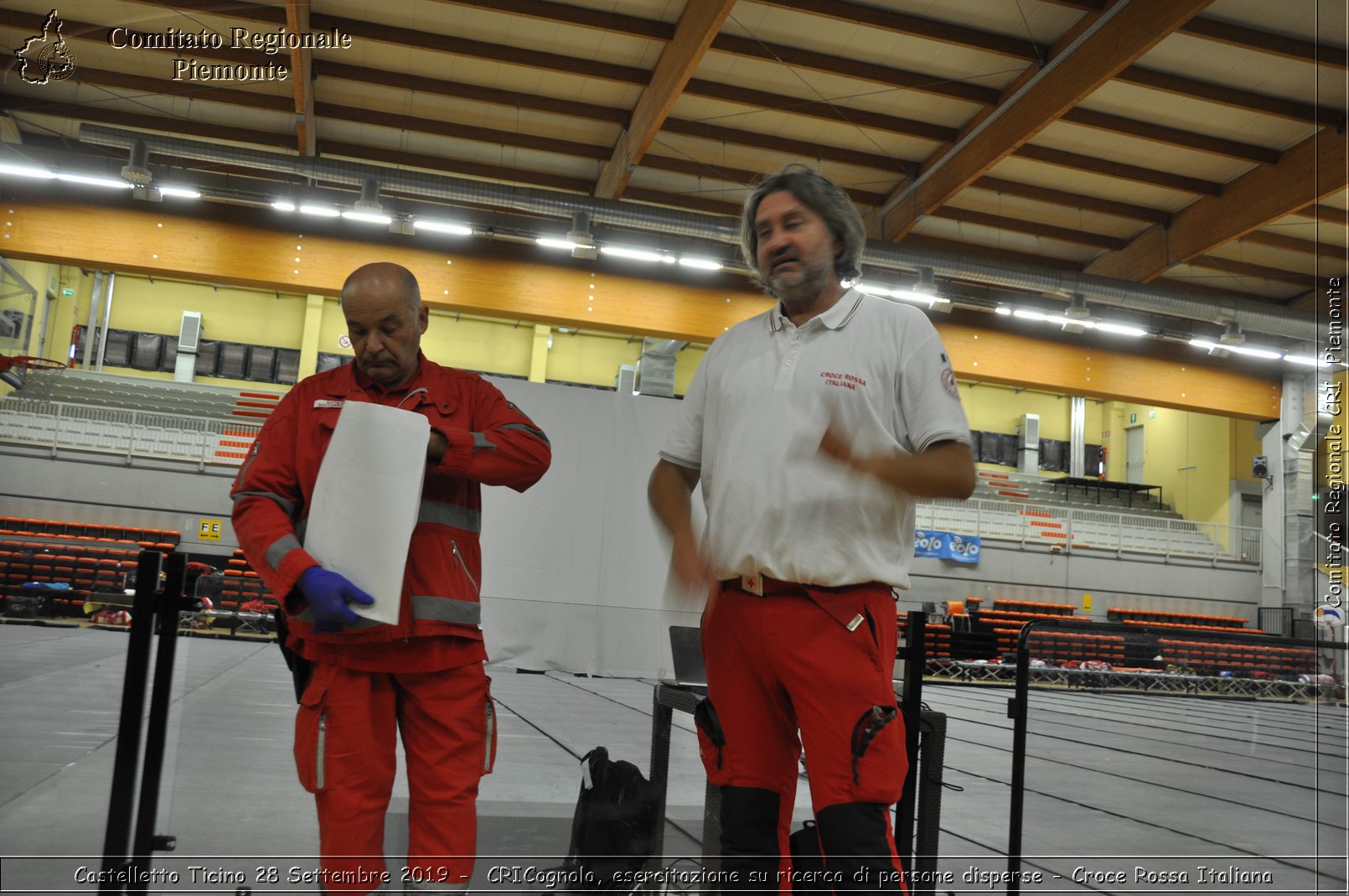 Castelletto Ticino 28 Settembre 2019 - CRICognola, esercitazione su ricerca di persone disperse - Croce Rossa Italiana