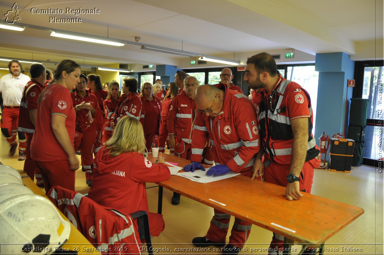 Castelletto Ticino 28 Settembre 2019 - CRICognola, esercitazione su ricerca di persone disperse - Croce Rossa Italiana