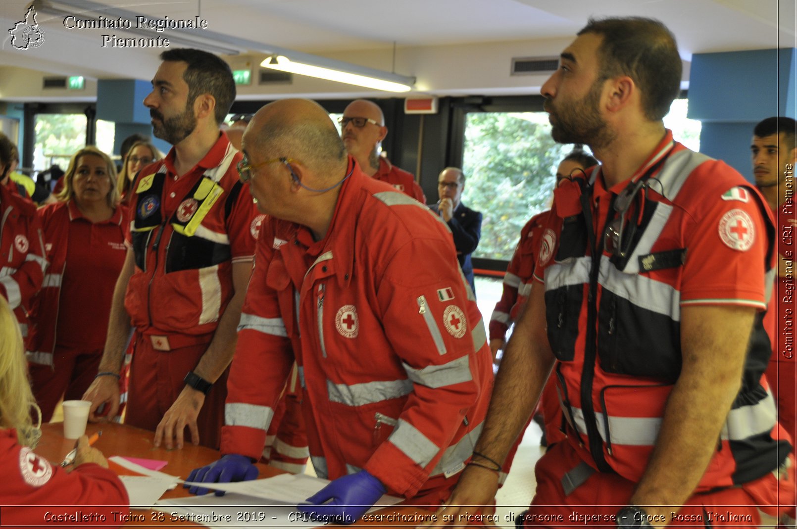 Castelletto Ticino 28 Settembre 2019 - CRICognola, esercitazione su ricerca di persone disperse - Croce Rossa Italiana