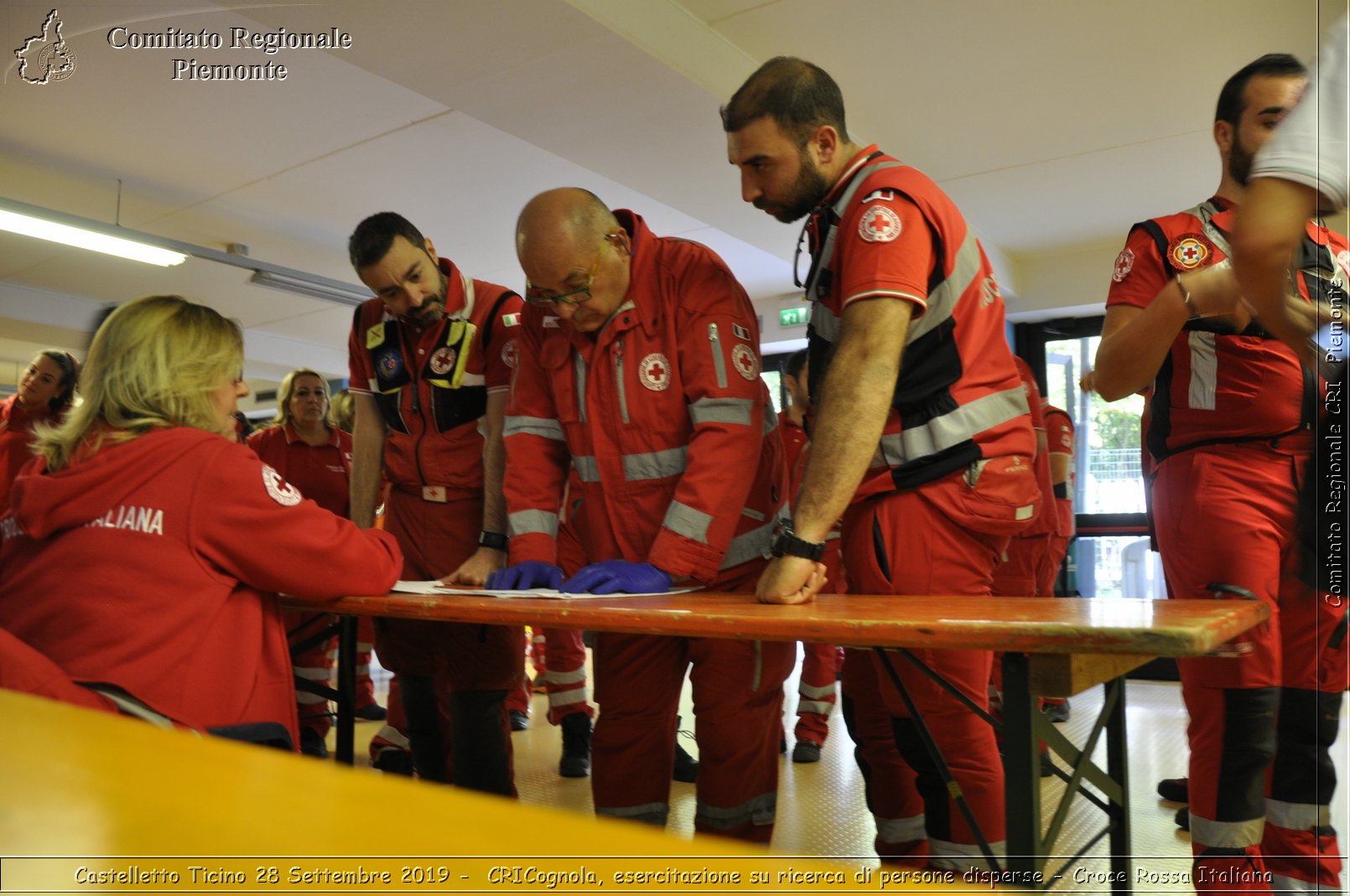 Castelletto Ticino 28 Settembre 2019 - CRICognola, esercitazione su ricerca di persone disperse - Croce Rossa Italiana