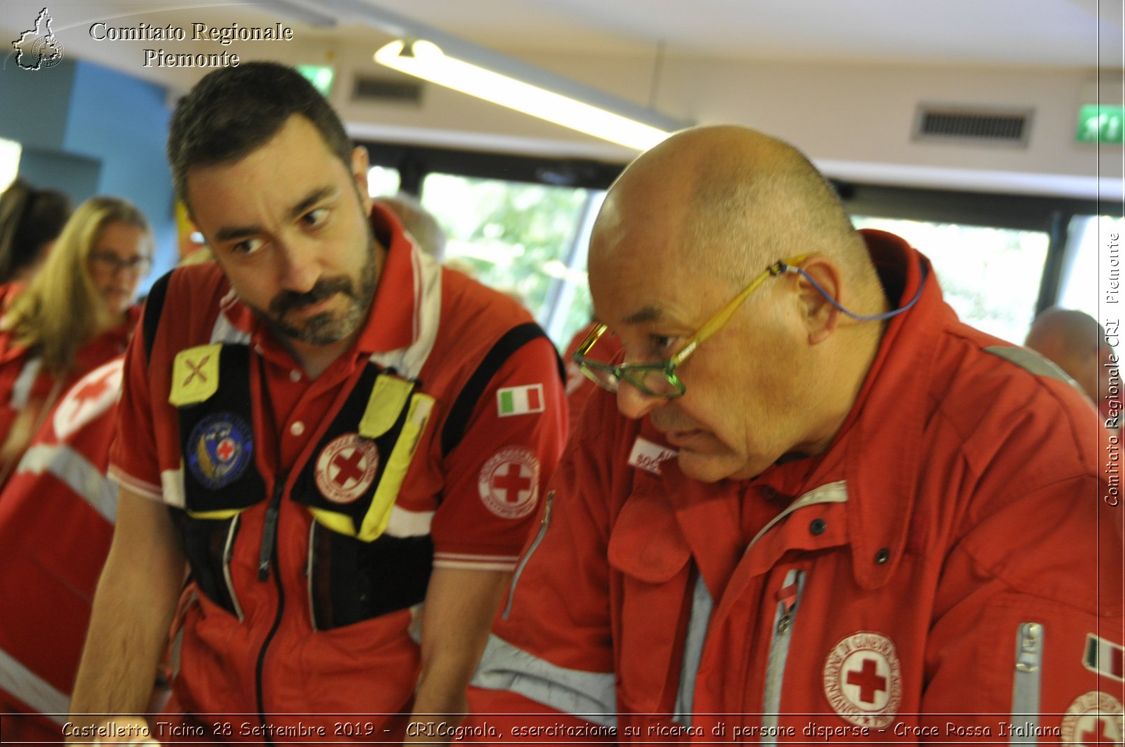 Castelletto Ticino 28 Settembre 2019 - CRICognola, esercitazione su ricerca di persone disperse - Croce Rossa Italiana