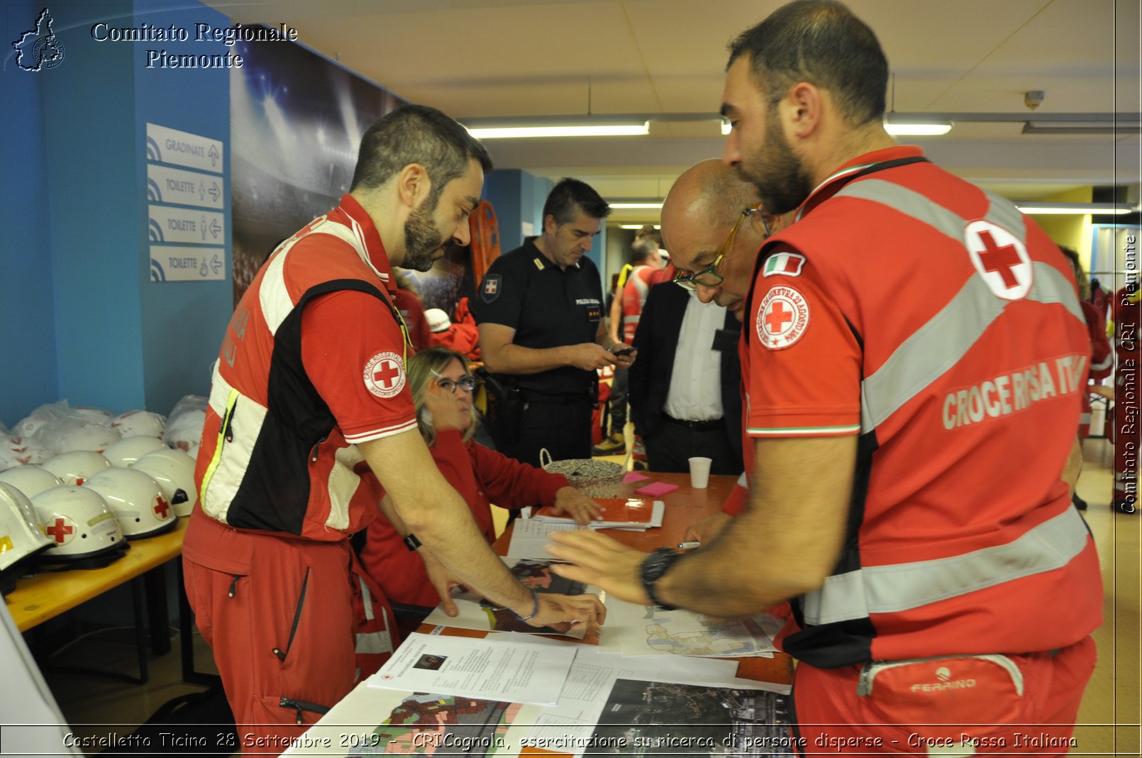 Castelletto Ticino 28 Settembre 2019 - CRICognola, esercitazione su ricerca di persone disperse - Croce Rossa Italiana