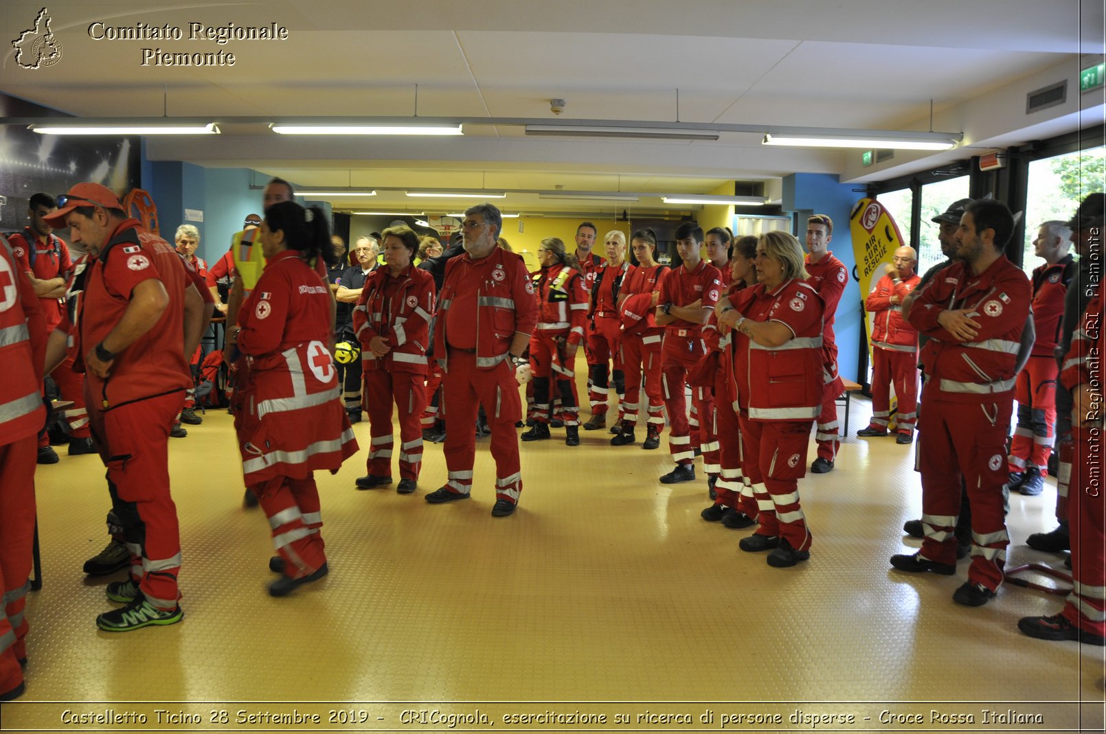 Castelletto Ticino 28 Settembre 2019 - CRICognola, esercitazione su ricerca di persone disperse - Croce Rossa Italiana