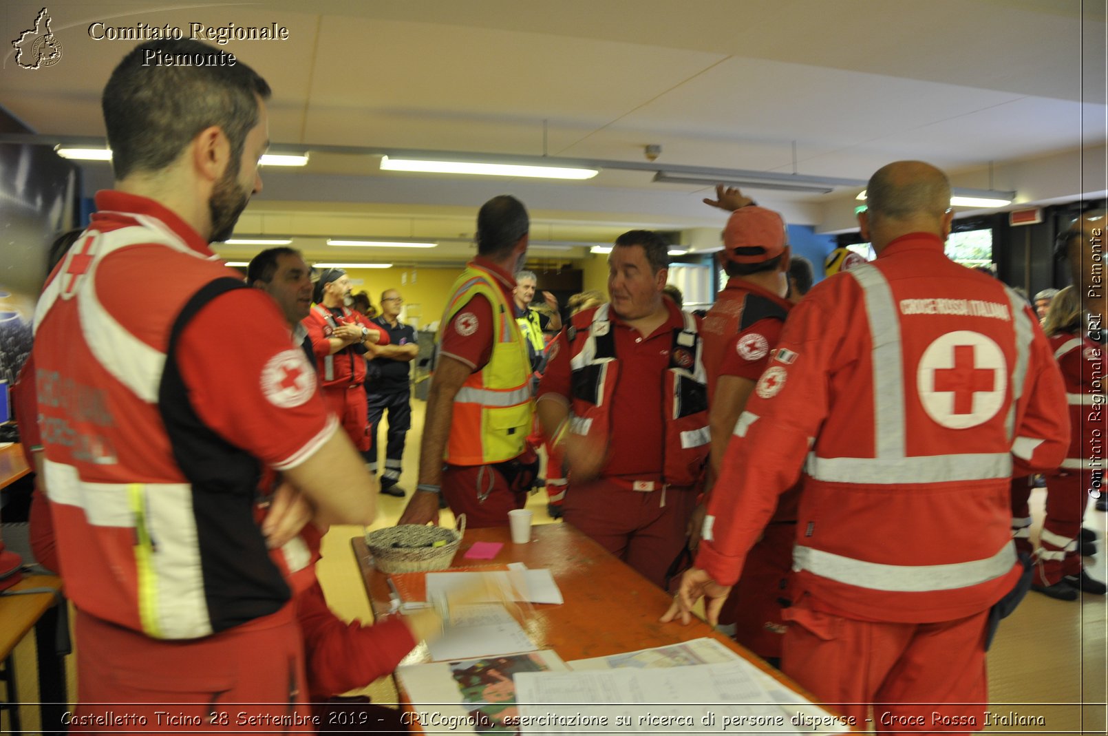 Castelletto Ticino 28 Settembre 2019 - CRICognola, esercitazione su ricerca di persone disperse - Croce Rossa Italiana