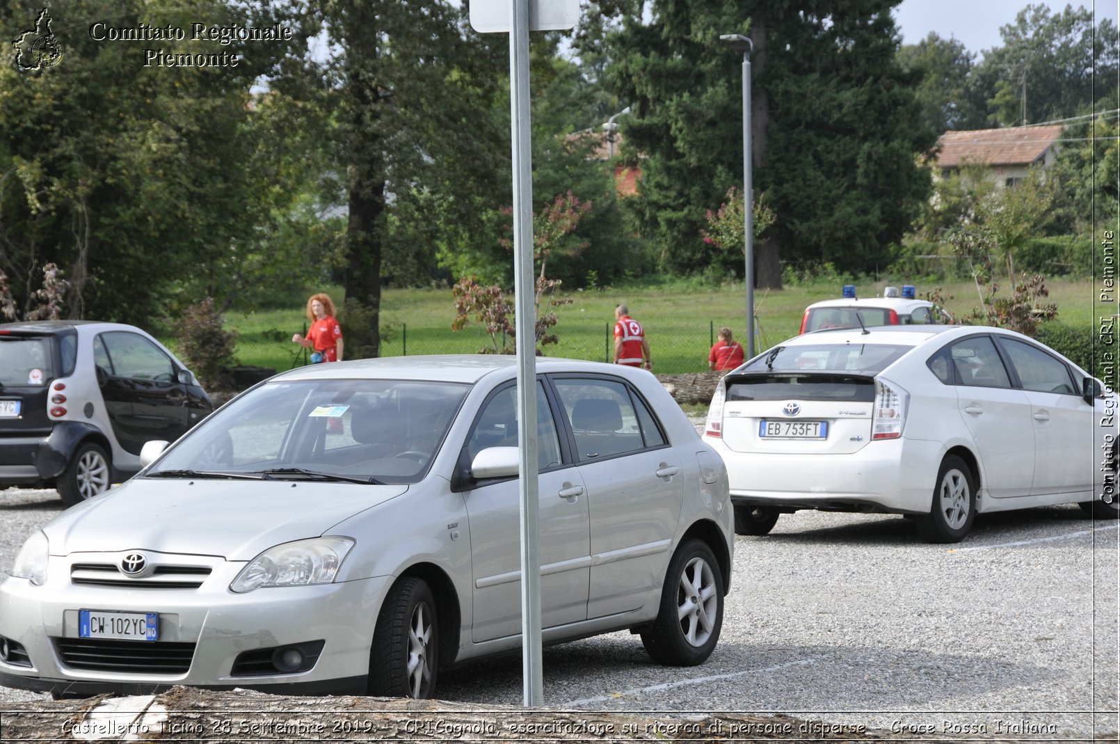 Castelletto Ticino 28 Settembre 2019 - CRICognola, esercitazione su ricerca di persone disperse - Croce Rossa Italiana