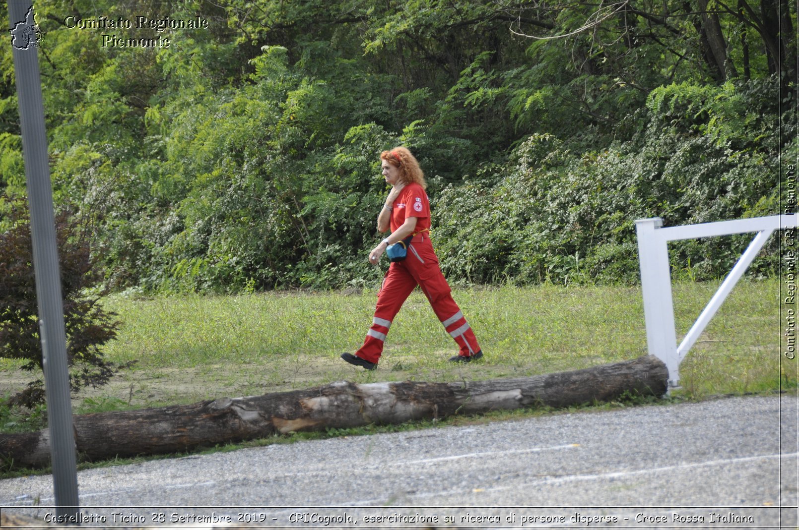 Castelletto Ticino 28 Settembre 2019 - CRICognola, esercitazione su ricerca di persone disperse - Croce Rossa Italiana