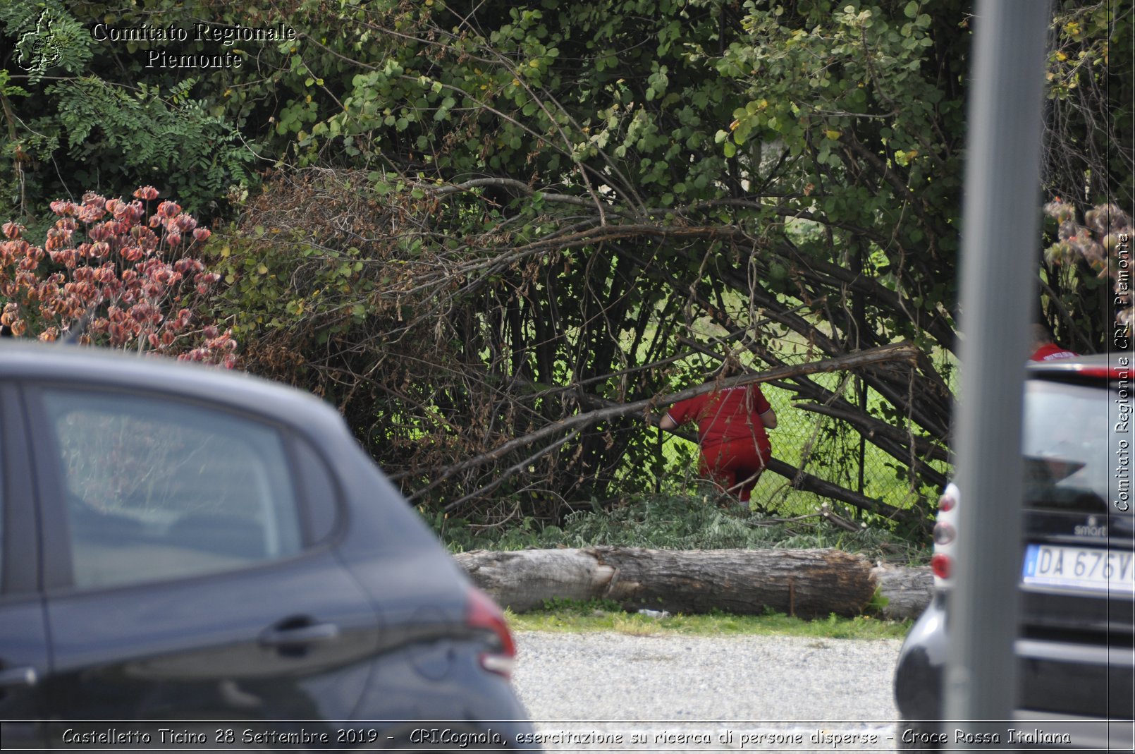 Castelletto Ticino 28 Settembre 2019 - CRICognola, esercitazione su ricerca di persone disperse - Croce Rossa Italiana