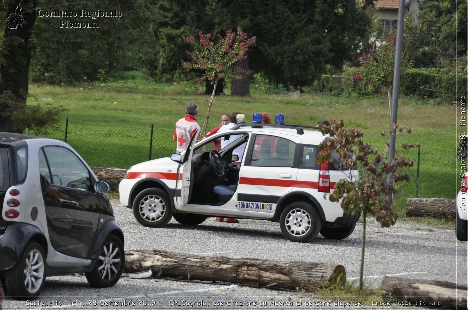 Castelletto Ticino 28 Settembre 2019 - CRICognola, esercitazione su ricerca di persone disperse - Croce Rossa Italiana