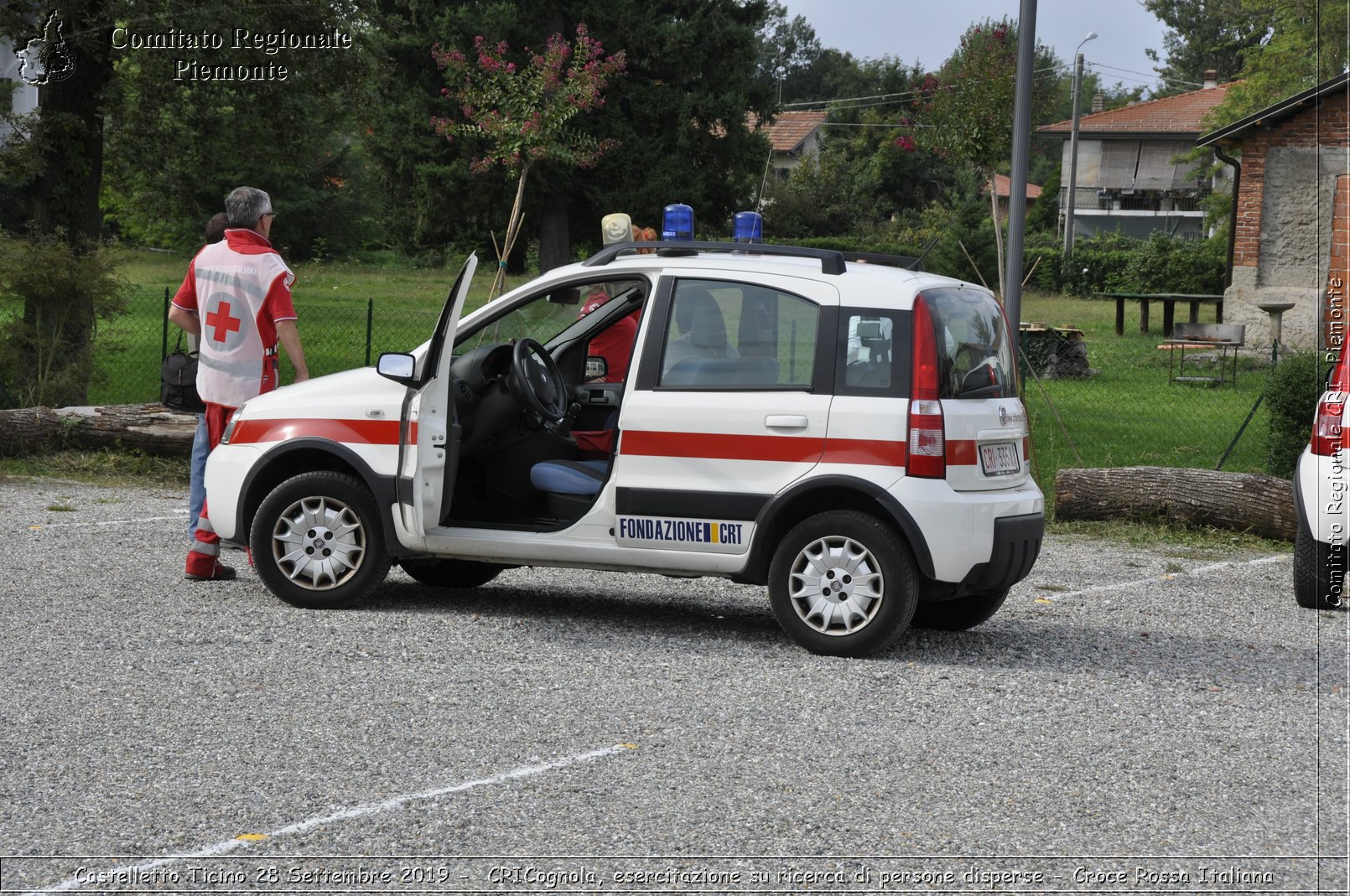 Castelletto Ticino 28 Settembre 2019 - CRICognola, esercitazione su ricerca di persone disperse - Croce Rossa Italiana