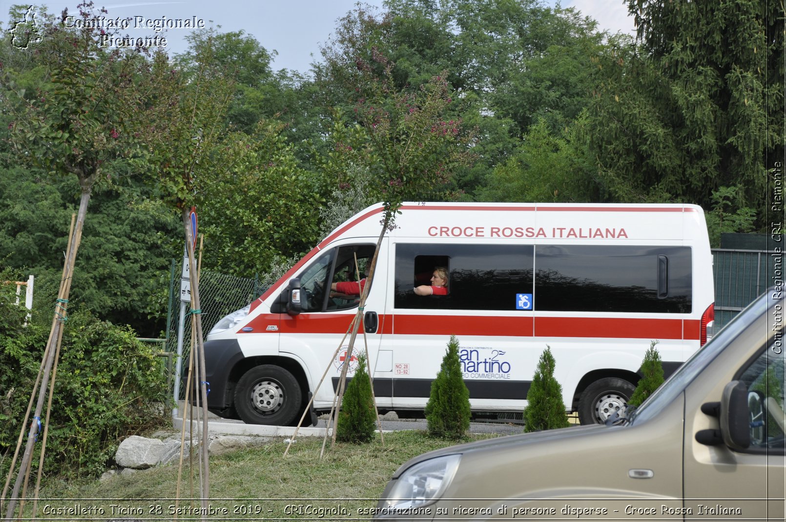 Castelletto Ticino 28 Settembre 2019 - CRICognola, esercitazione su ricerca di persone disperse - Croce Rossa Italiana