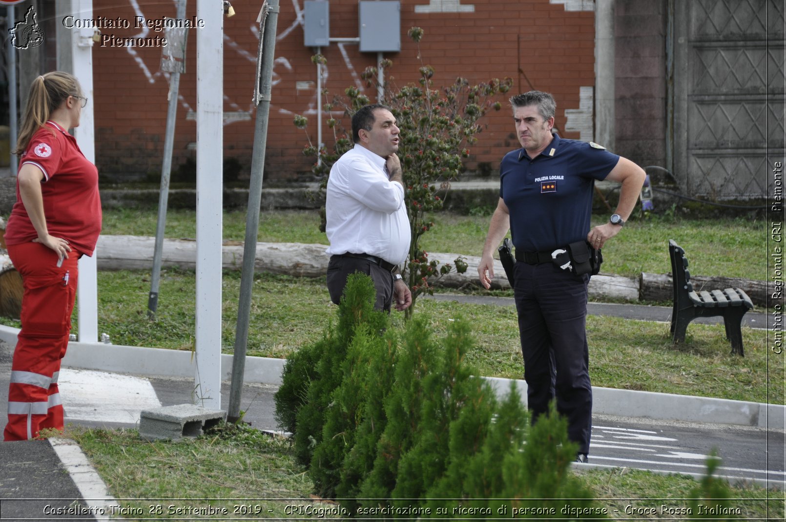 Castelletto Ticino 28 Settembre 2019 - CRICognola, esercitazione su ricerca di persone disperse - Croce Rossa Italiana