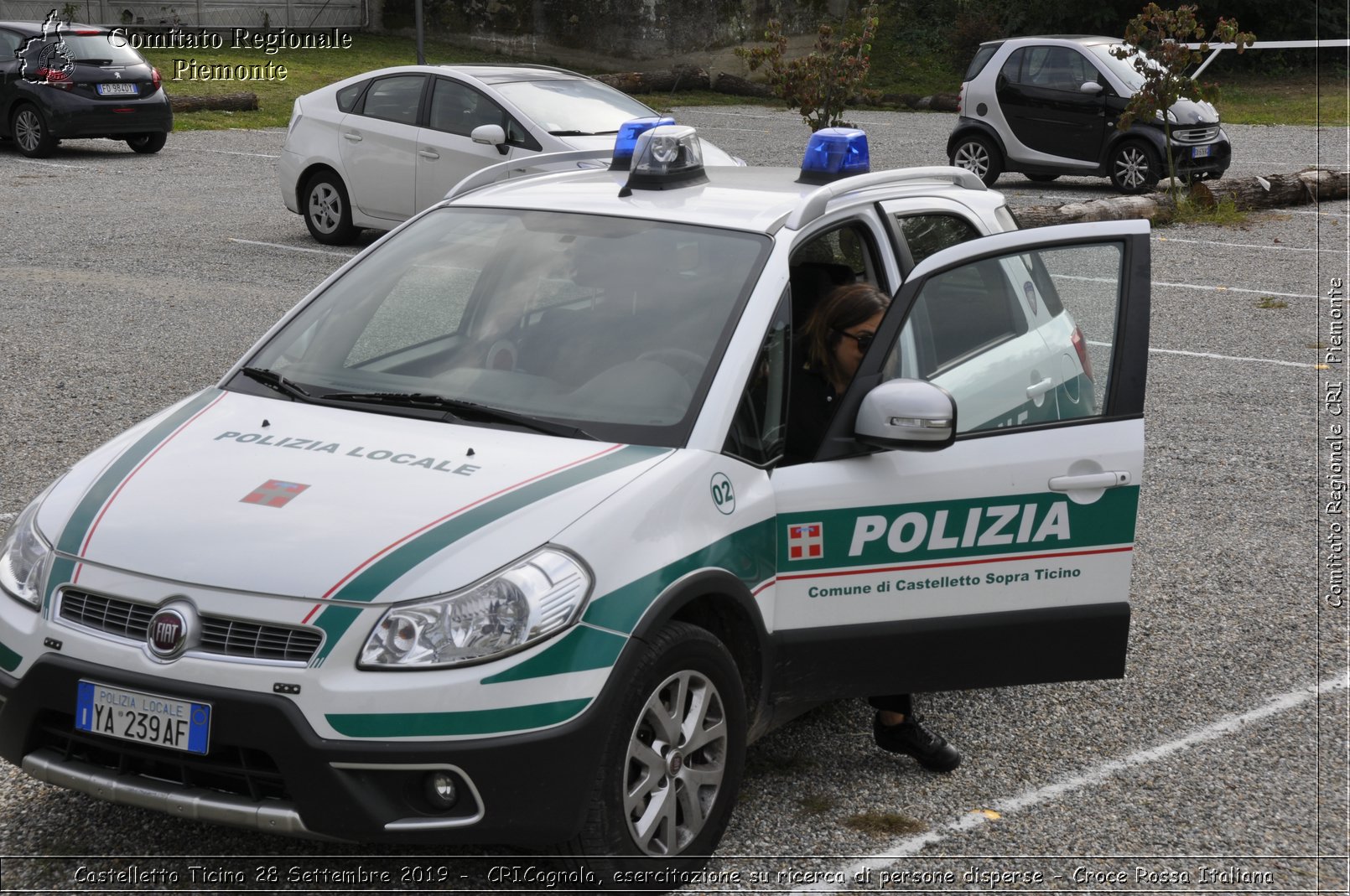 Castelletto Ticino 28 Settembre 2019 - CRICognola, esercitazione su ricerca di persone disperse - Croce Rossa Italiana