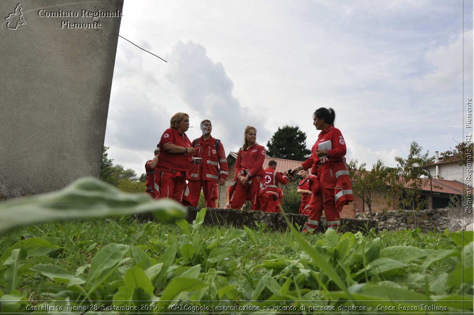 Castelletto Ticino 28 Settembre 2019 - CRICognola, esercitazione su ricerca di persone disperse - Croce Rossa Italiana