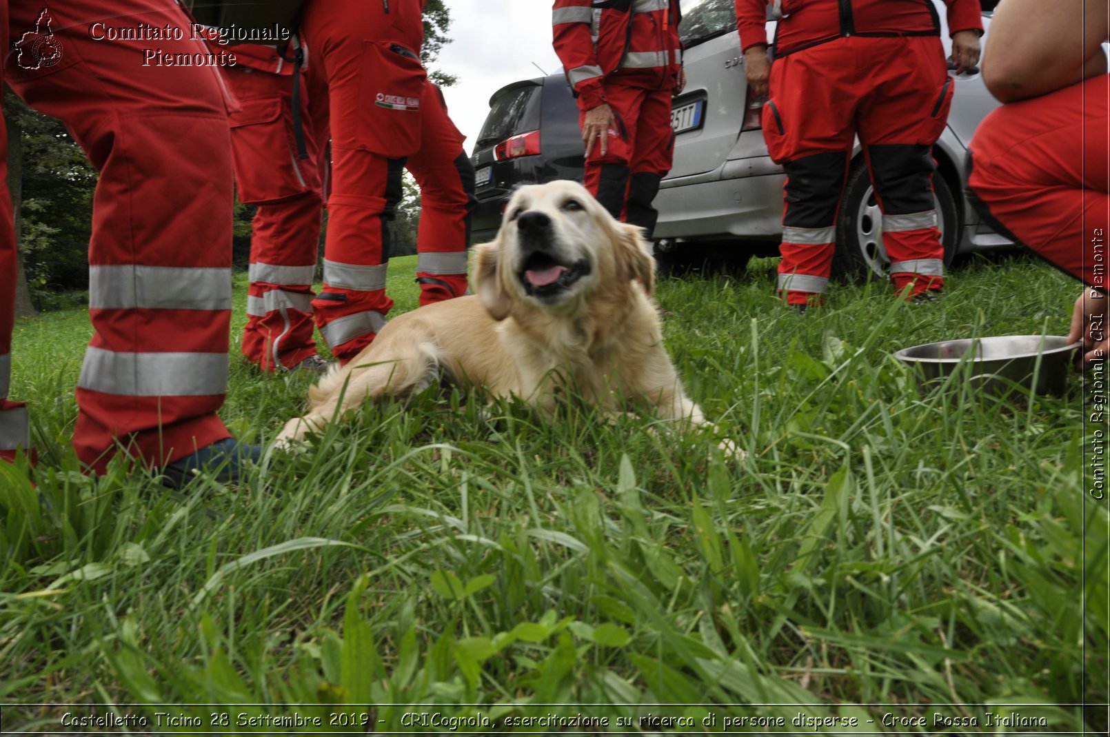 Castelletto Ticino 28 Settembre 2019 - CRICognola, esercitazione su ricerca di persone disperse - Croce Rossa Italiana