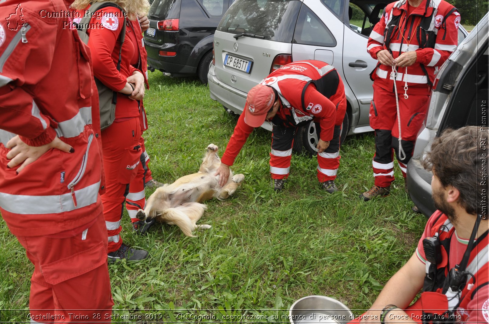 Castelletto Ticino 28 Settembre 2019 - CRICognola, esercitazione su ricerca di persone disperse - Croce Rossa Italiana