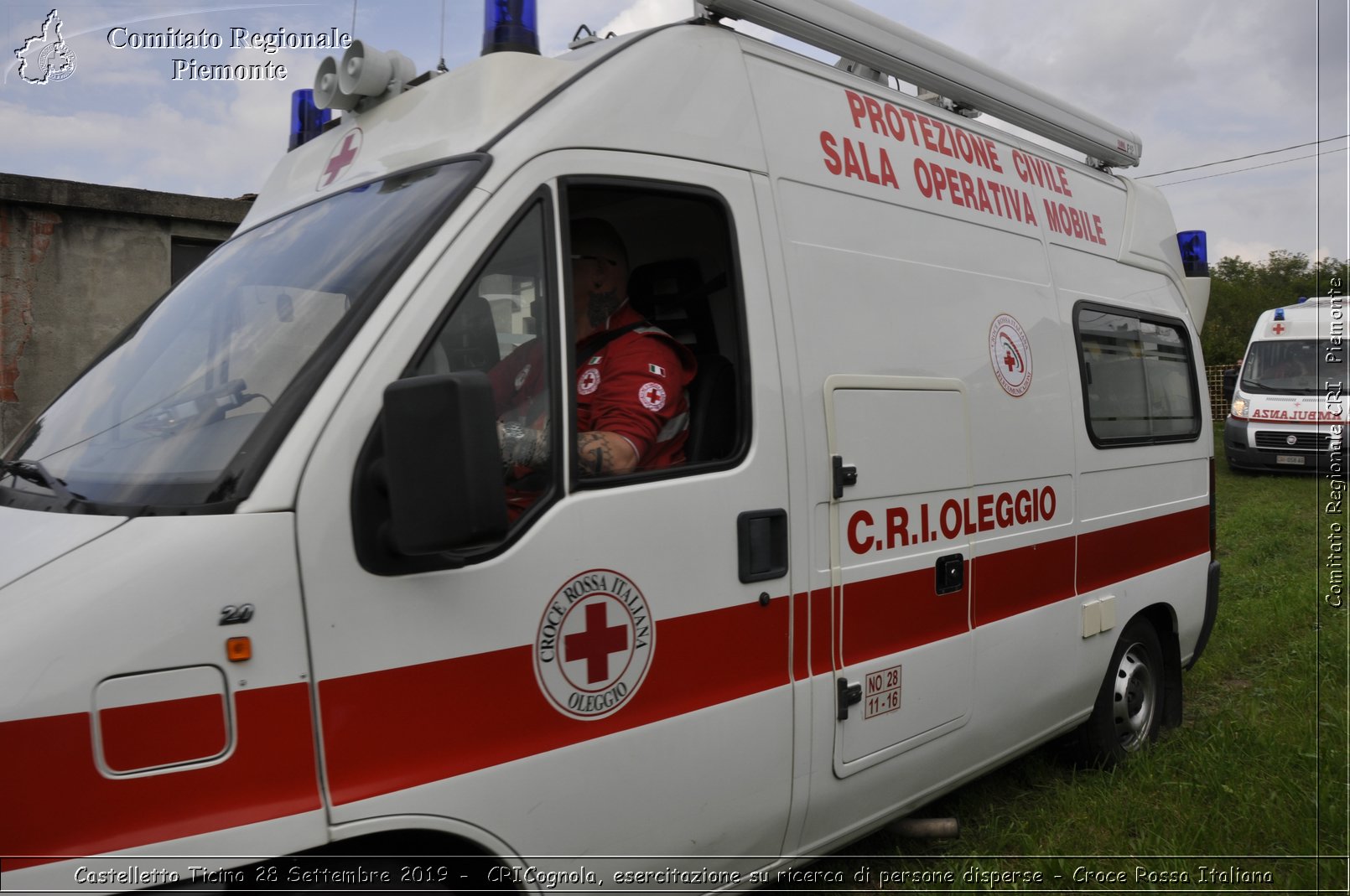 Castelletto Ticino 28 Settembre 2019 - CRICognola, esercitazione su ricerca di persone disperse - Croce Rossa Italiana