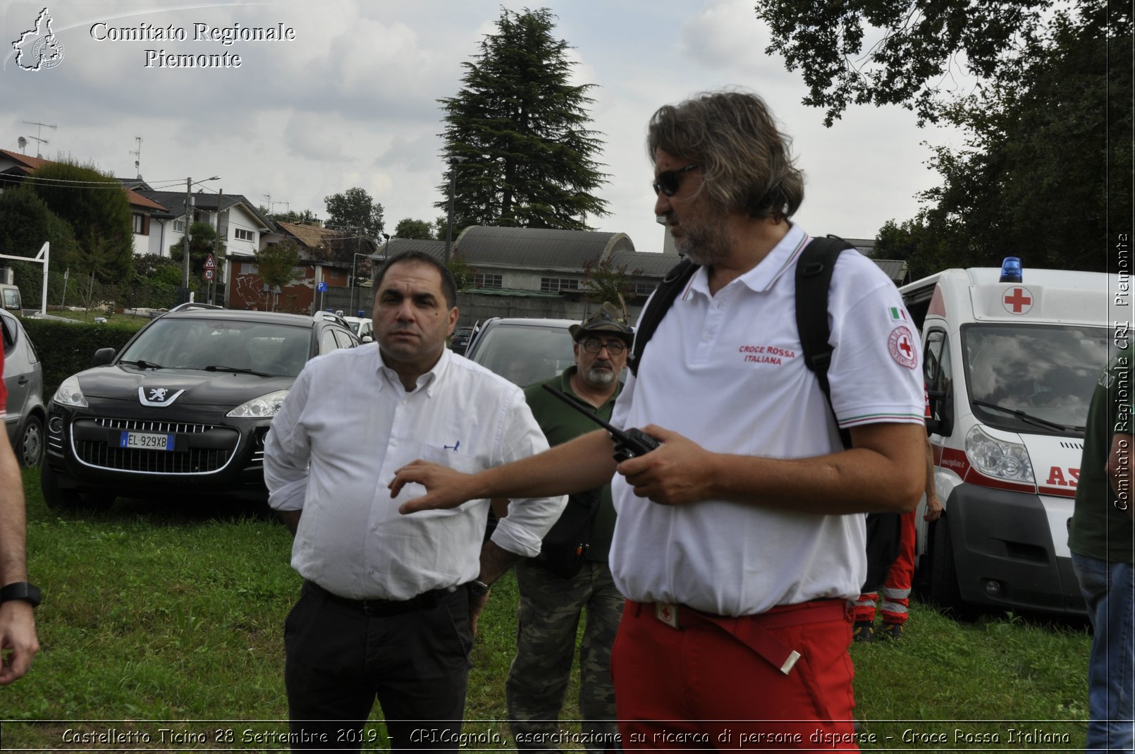 Castelletto Ticino 28 Settembre 2019 - CRICognola, esercitazione su ricerca di persone disperse - Croce Rossa Italiana