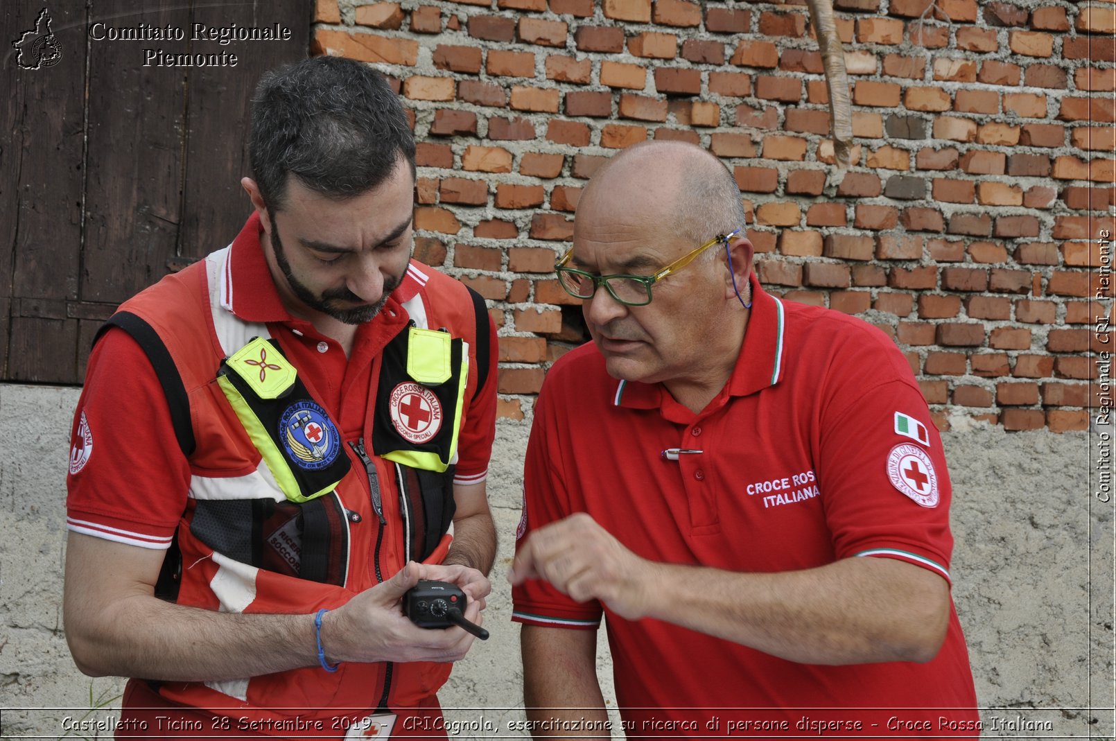 Castelletto Ticino 28 Settembre 2019 - CRICognola, esercitazione su ricerca di persone disperse - Croce Rossa Italiana