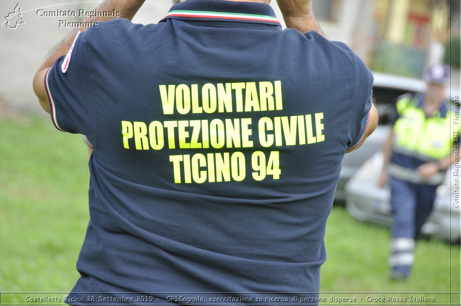 Castelletto Ticino 28 Settembre 2019 - CRICognola, esercitazione su ricerca di persone disperse - Croce Rossa Italiana