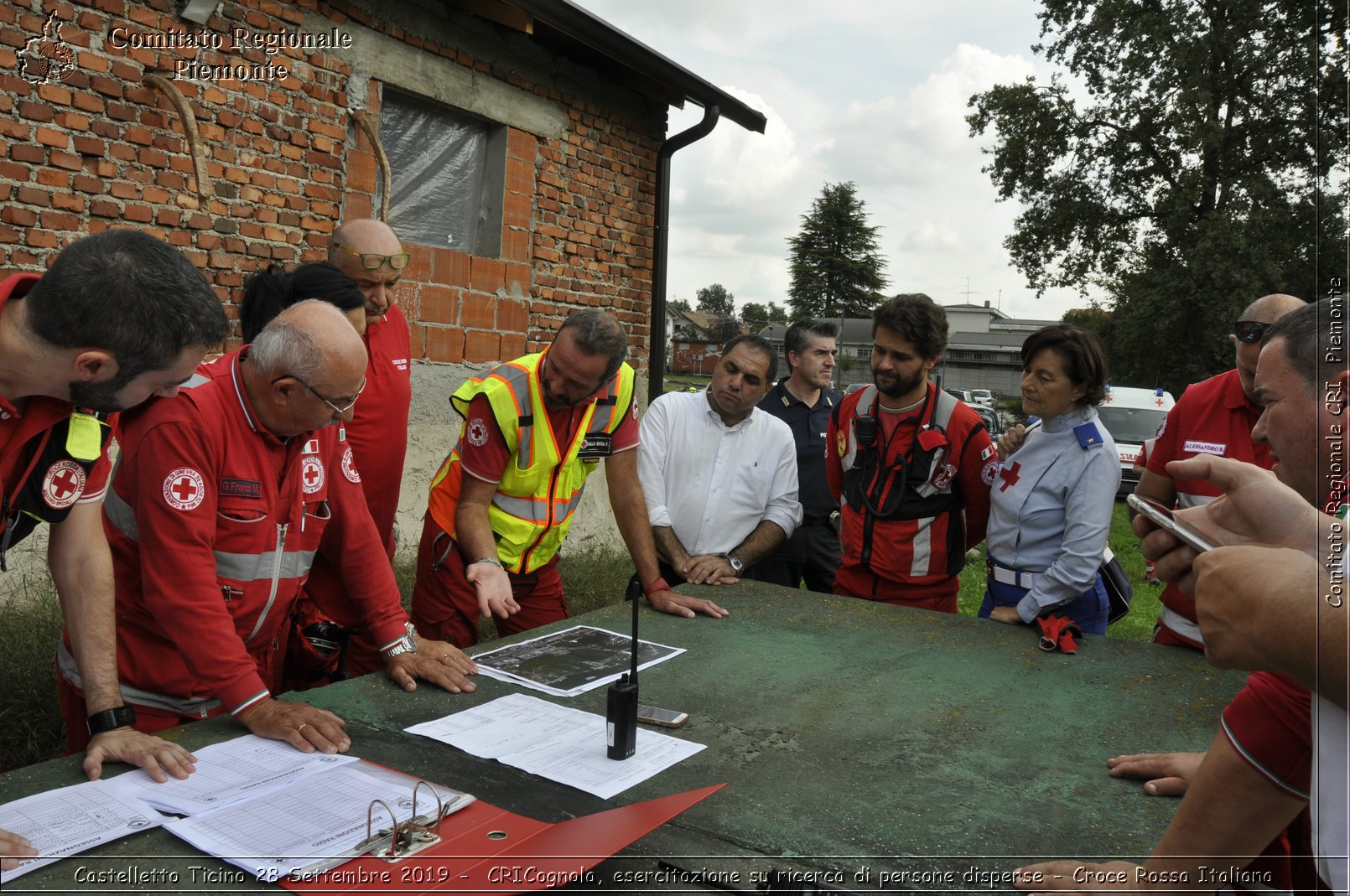 Castelletto Ticino 28 Settembre 2019 - CRICognola, esercitazione su ricerca di persone disperse - Croce Rossa Italiana