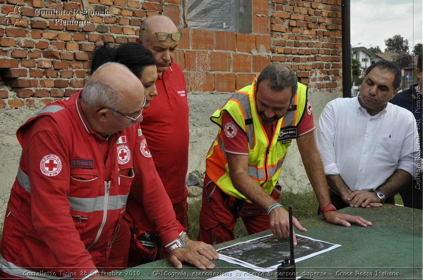 Castelletto Ticino 28 Settembre 2019 - CRICognola, esercitazione su ricerca di persone disperse - Croce Rossa Italiana