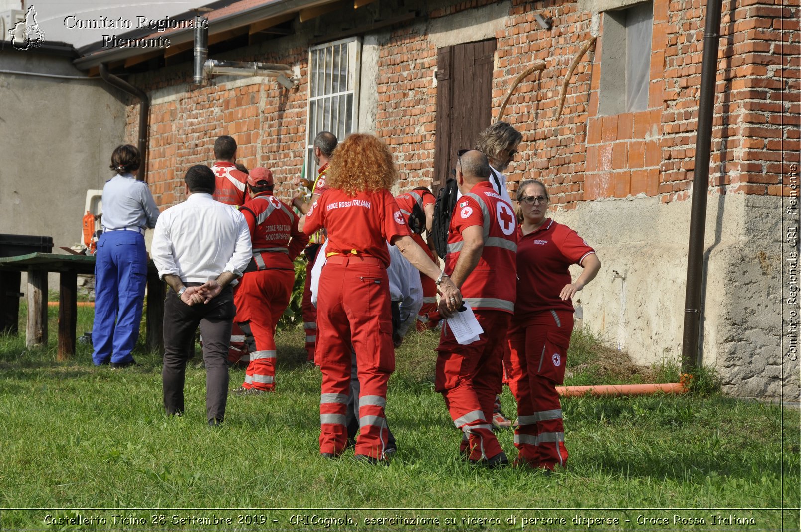 Castelletto Ticino 28 Settembre 2019 - CRICognola, esercitazione su ricerca di persone disperse - Croce Rossa Italiana