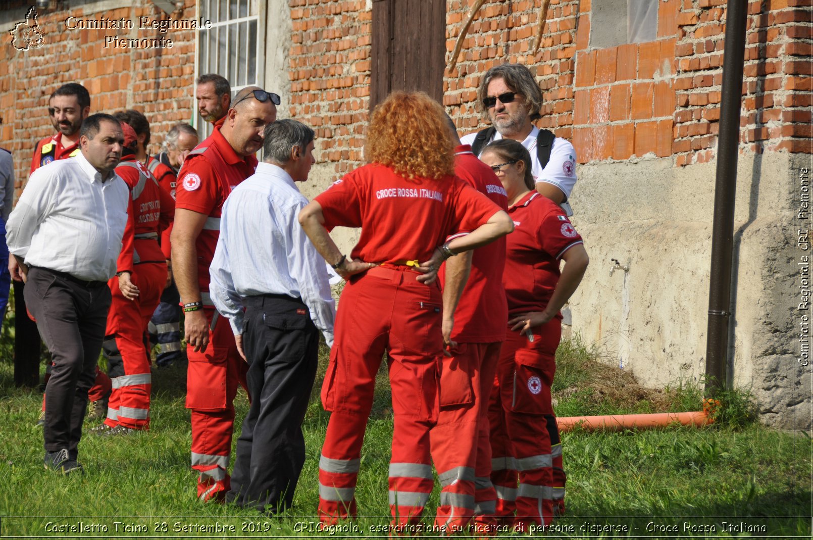 Castelletto Ticino 28 Settembre 2019 - CRICognola, esercitazione su ricerca di persone disperse - Croce Rossa Italiana