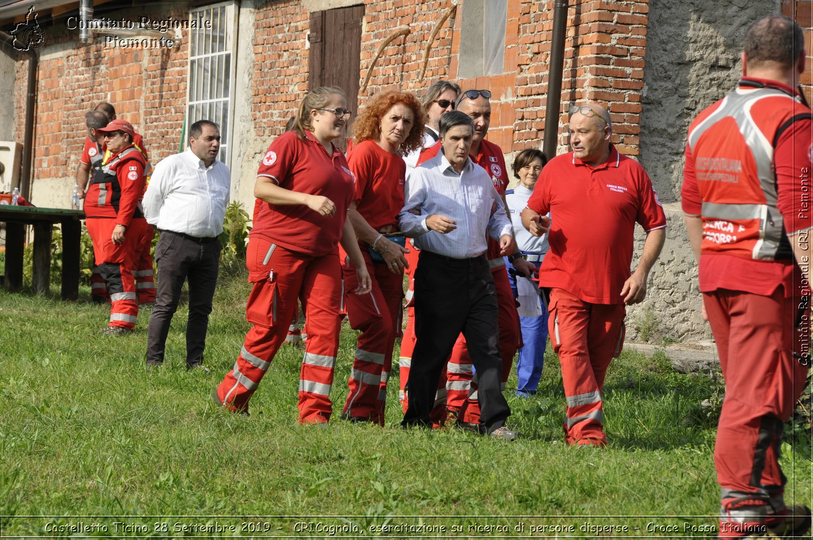 Castelletto Ticino 28 Settembre 2019 - CRICognola, esercitazione su ricerca di persone disperse - Croce Rossa Italiana