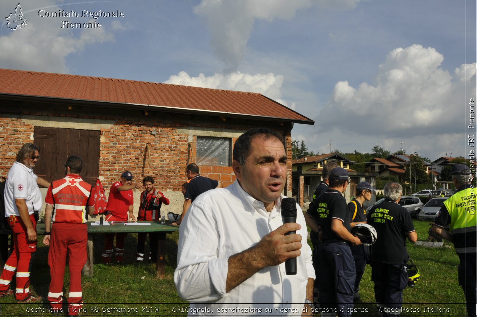 Castelletto Ticino 28 Settembre 2019 - CRICognola, esercitazione su ricerca di persone disperse - Croce Rossa Italiana