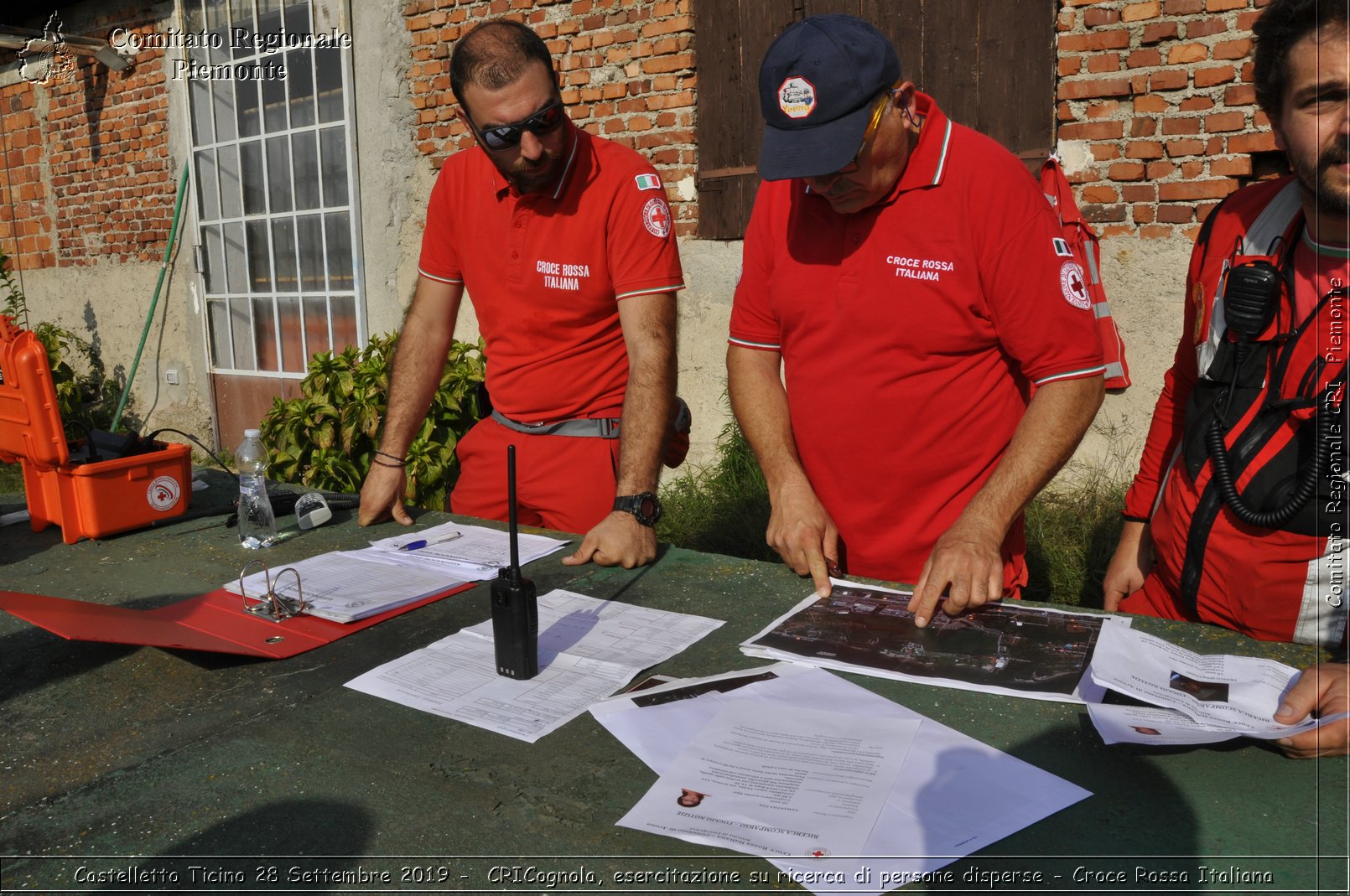 Castelletto Ticino 28 Settembre 2019 - CRICognola, esercitazione su ricerca di persone disperse - Croce Rossa Italiana