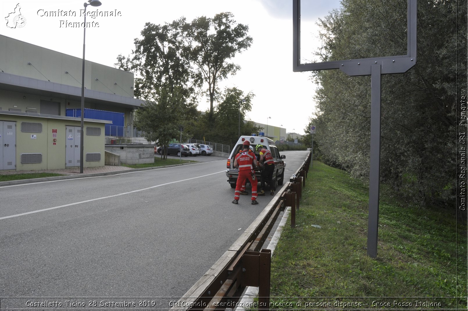 Castelletto Ticino 28 Settembre 2019 - CRICognola, esercitazione su ricerca di persone disperse - Croce Rossa Italiana