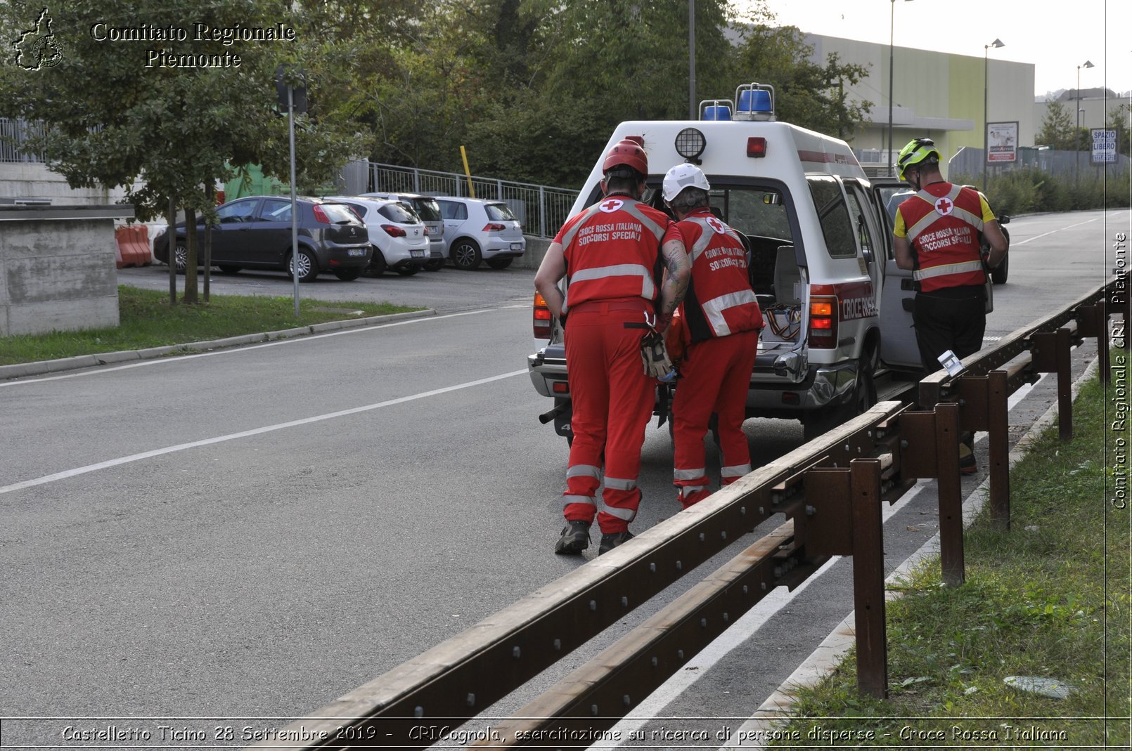 Castelletto Ticino 28 Settembre 2019 - CRICognola, esercitazione su ricerca di persone disperse - Croce Rossa Italiana