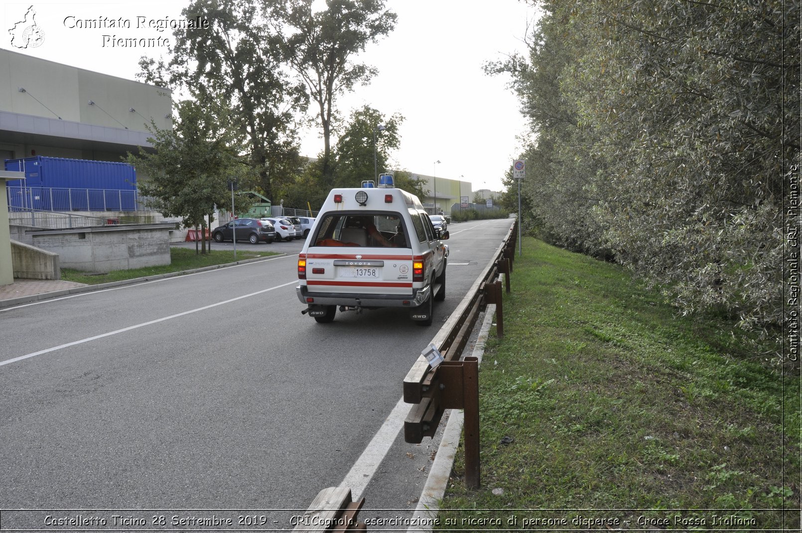 Castelletto Ticino 28 Settembre 2019 - CRICognola, esercitazione su ricerca di persone disperse - Croce Rossa Italiana