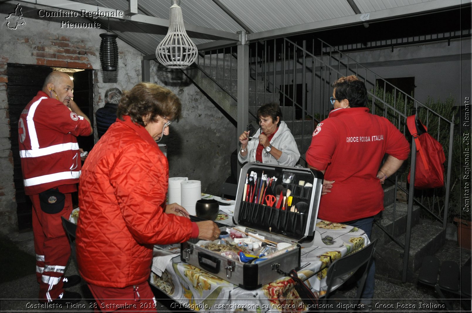 Castelletto Ticino 28 Settembre 2019 - CRICognola, esercitazione su ricerca di persone disperse - Croce Rossa Italiana