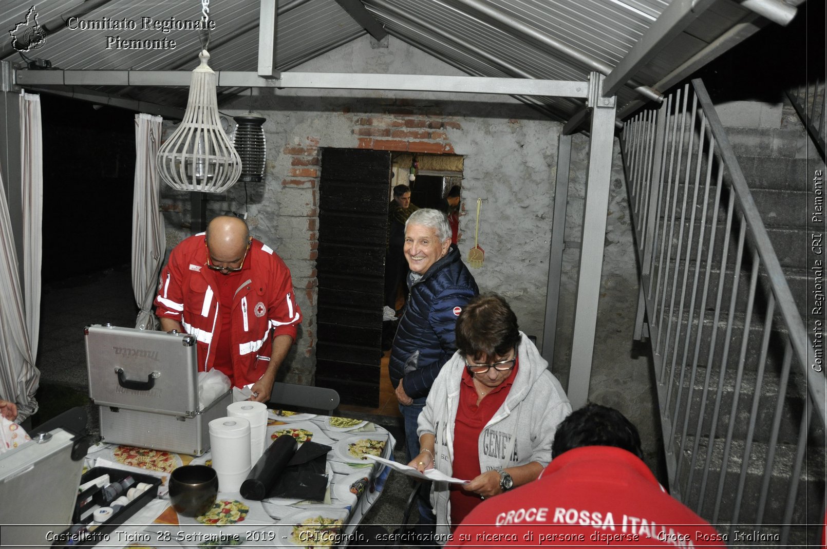 Castelletto Ticino 28 Settembre 2019 - CRICognola, esercitazione su ricerca di persone disperse - Croce Rossa Italiana