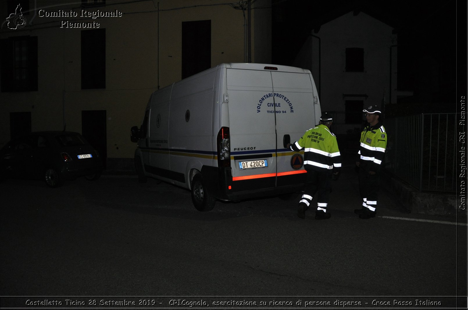 Castelletto Ticino 28 Settembre 2019 - CRICognola, esercitazione su ricerca di persone disperse - Croce Rossa Italiana