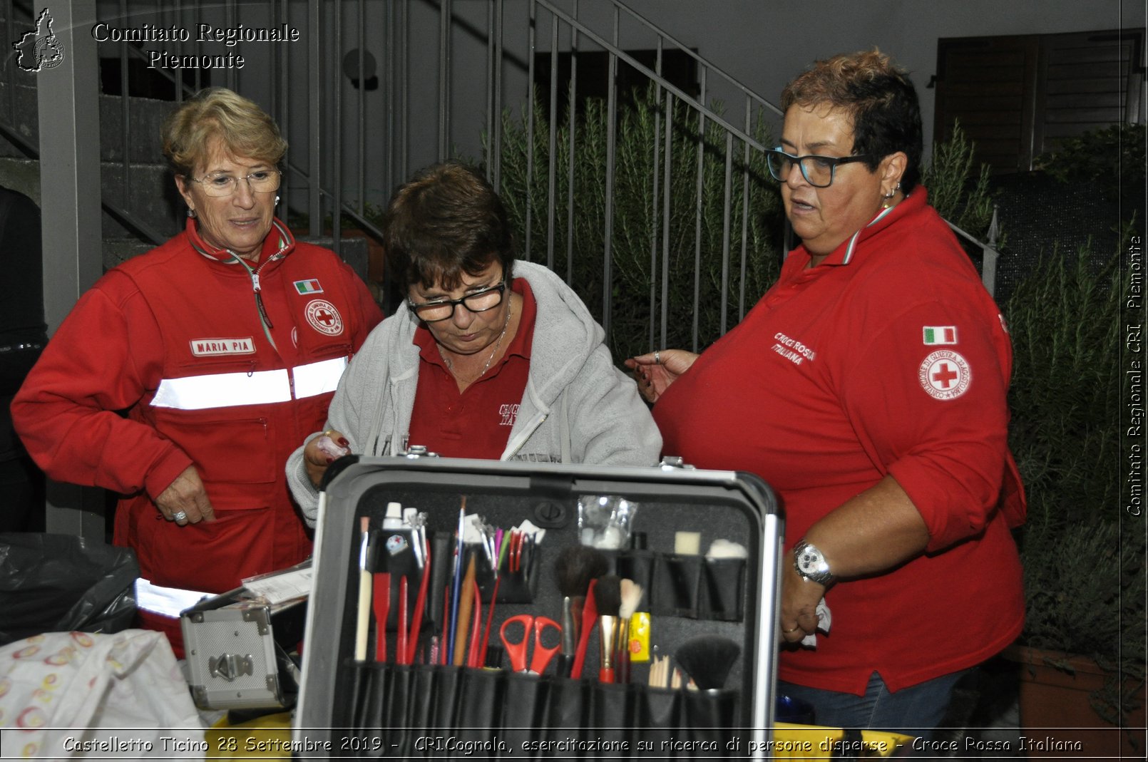 Castelletto Ticino 28 Settembre 2019 - CRICognola, esercitazione su ricerca di persone disperse - Croce Rossa Italiana