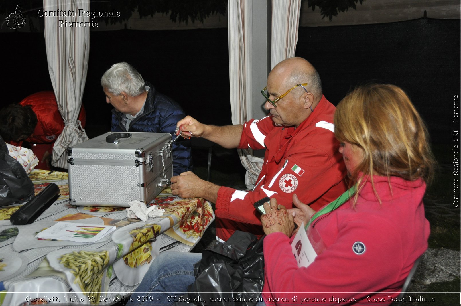 Castelletto Ticino 28 Settembre 2019 - CRICognola, esercitazione su ricerca di persone disperse - Croce Rossa Italiana