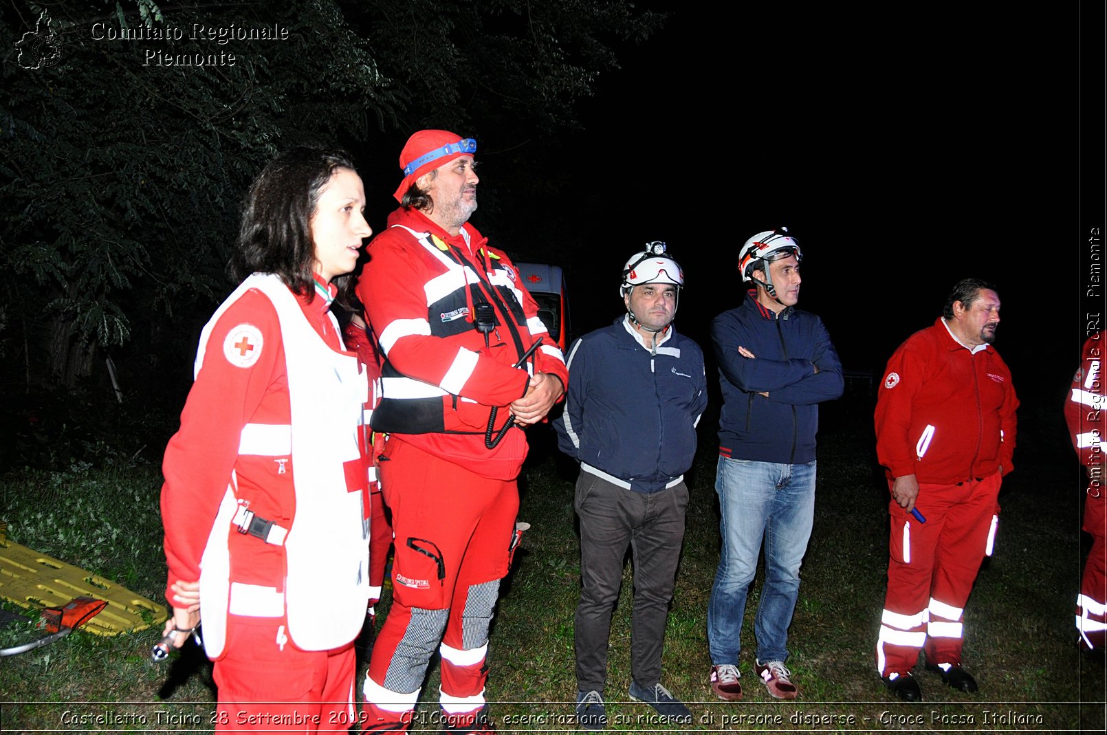 Castelletto Ticino 28 Settembre 2019 - CRICognola, esercitazione su ricerca di persone disperse - Croce Rossa Italiana