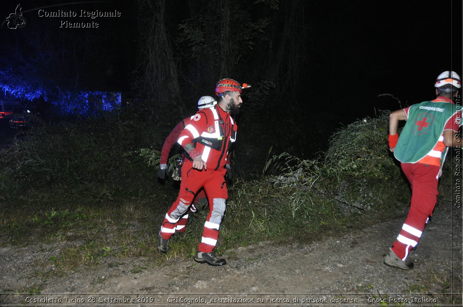 Castelletto Ticino 28 Settembre 2019 - CRICognola, esercitazione su ricerca di persone disperse - Croce Rossa Italiana