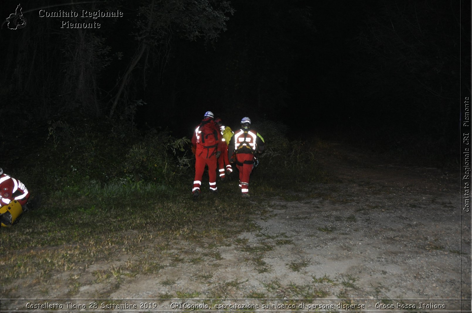 Castelletto Ticino 28 Settembre 2019 - CRICognola, esercitazione su ricerca di persone disperse - Croce Rossa Italiana